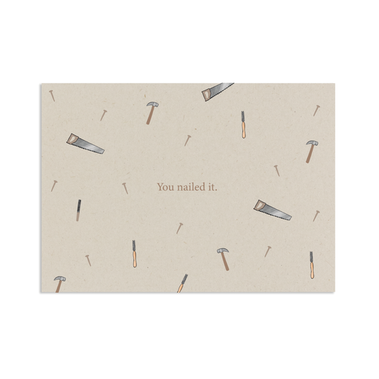 Duurzame wenskaart | You nailed it