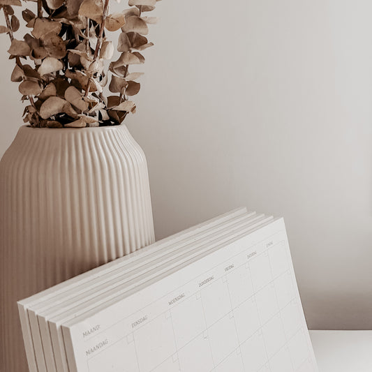 Maandplanner de groene planner