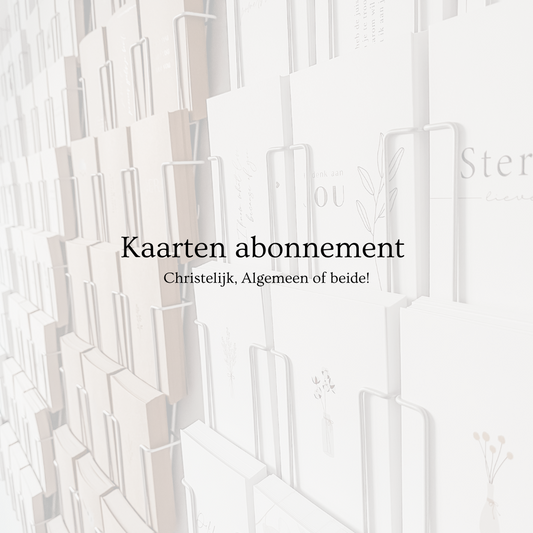 Kaarten abonnement