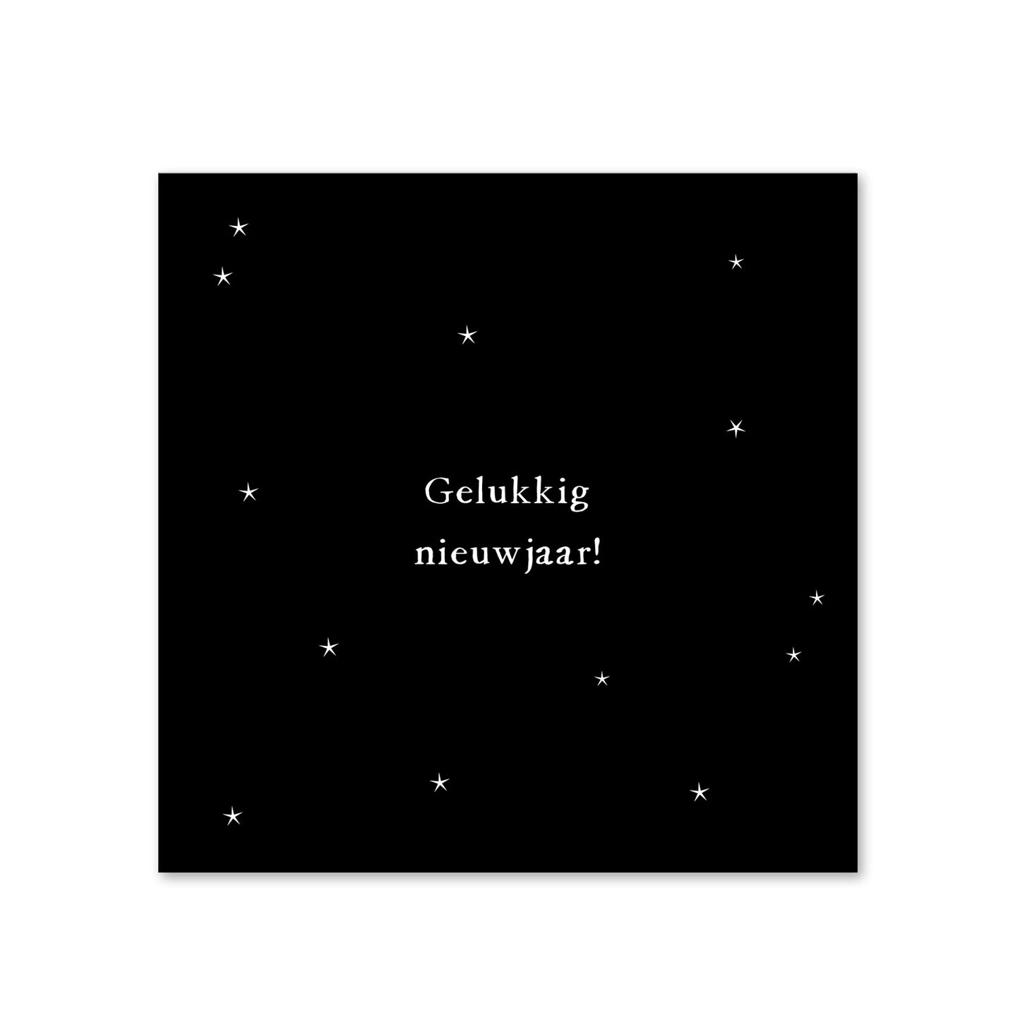 kerstkaart gelukkig nieuwjaar