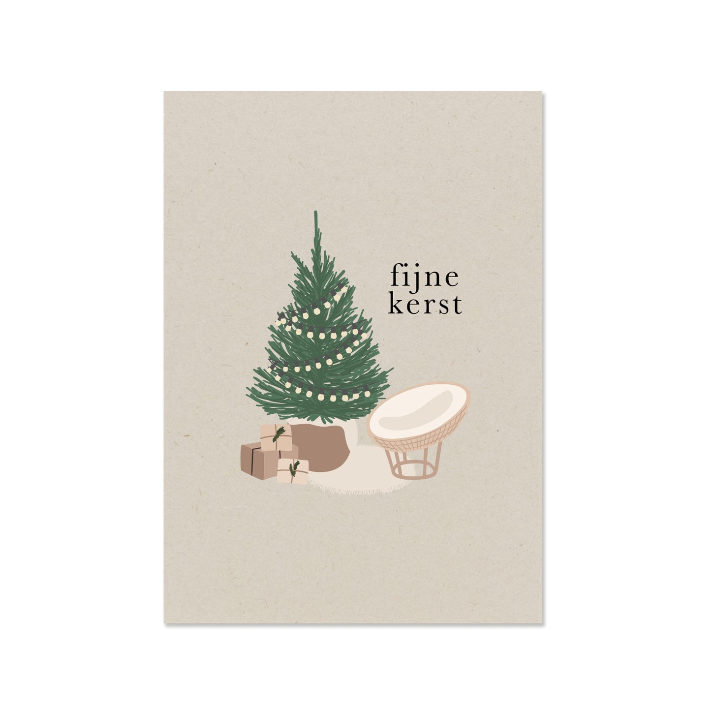 Kerstkaart | Fijne kerst