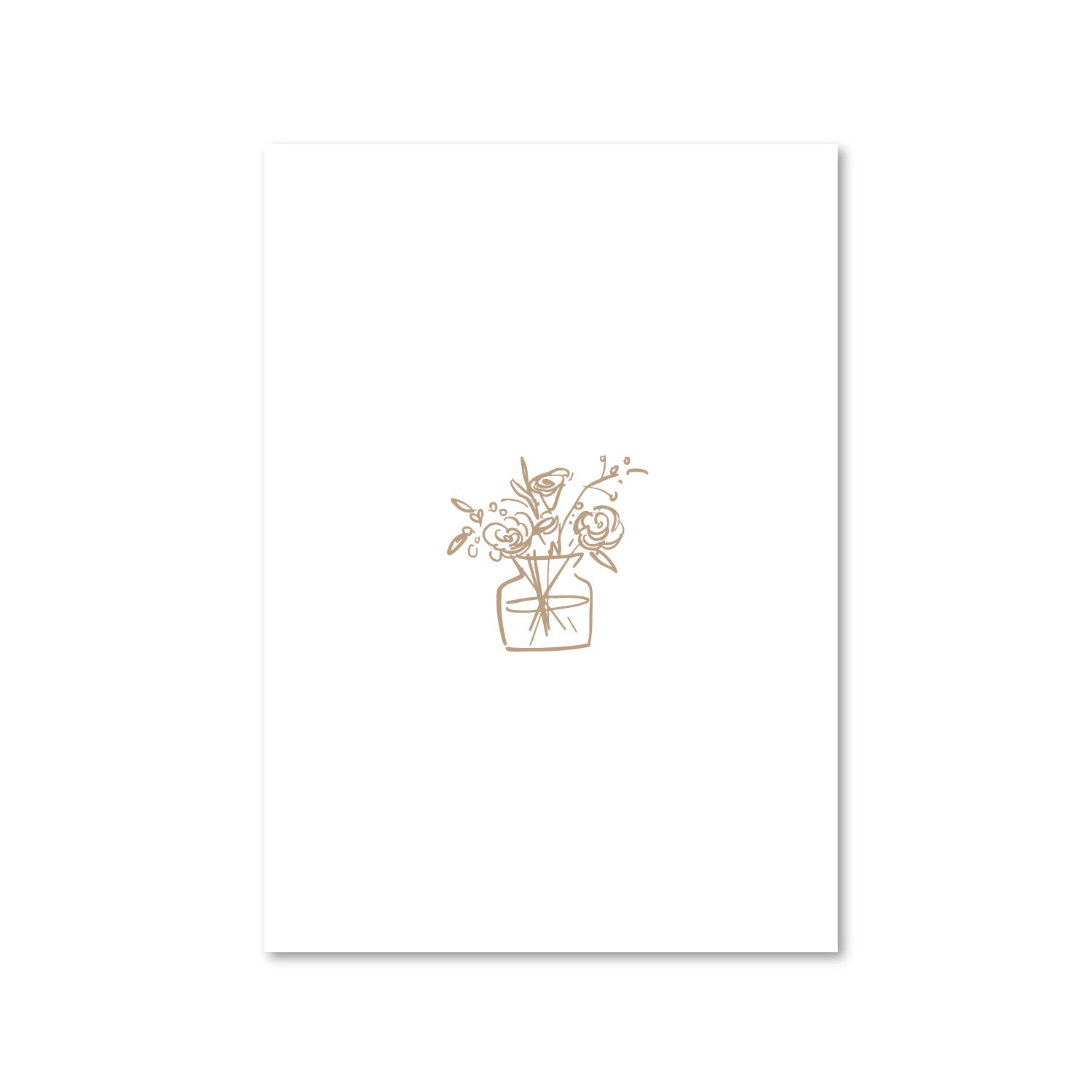 Bloemen-wenskaart-wit
