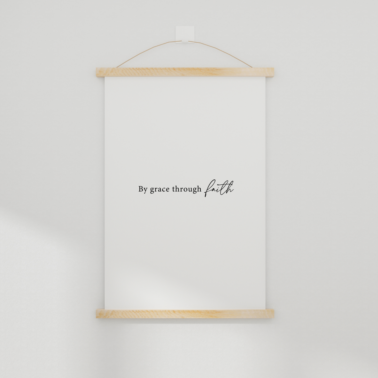 Poster | By grace through faith